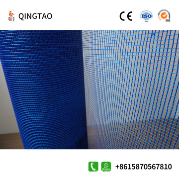 Blue mesh cloth for interior and exterior walls